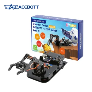 acebott esp32 4 dof robot arm kit 8+